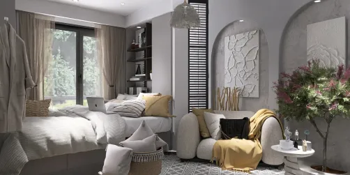 Cozy bed room 
