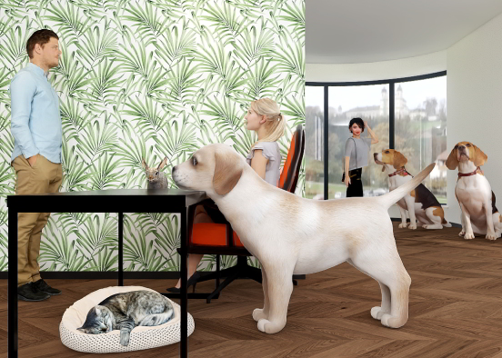 The viscous dog room LOL Design Rendering