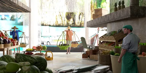 Tropical Haven Market: Rm 1of “I”island