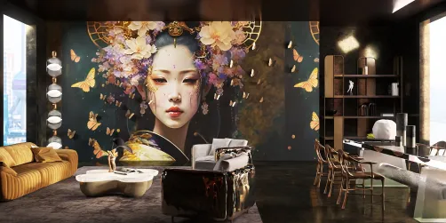 Futuristic Asian style ￼