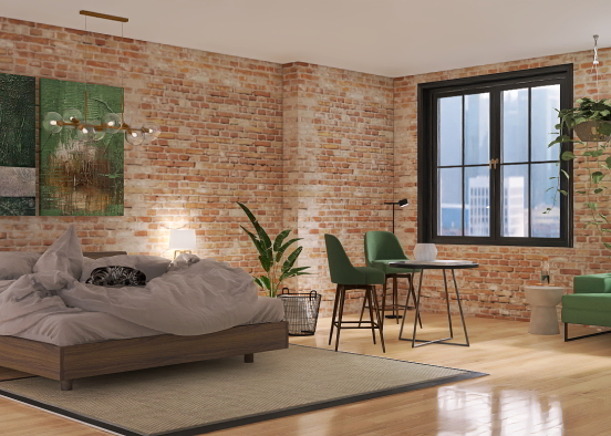 cozy apartment  Design Rendering
