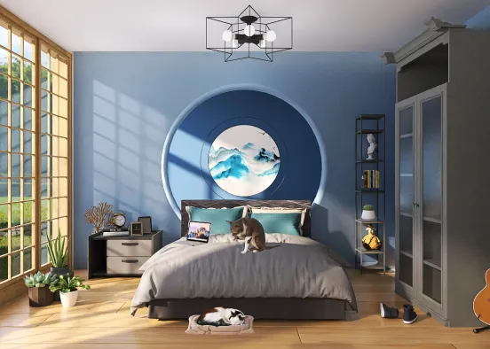 Bedroom. 🐋 Design Rendering