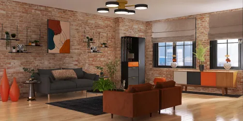 Orange room 