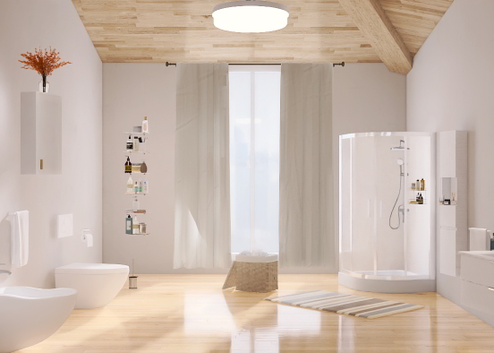 Bathroom 🤎 Design Rendering