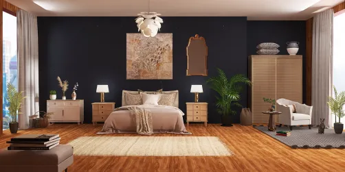 Black wall 