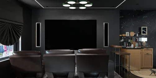 Pent house Movie room 