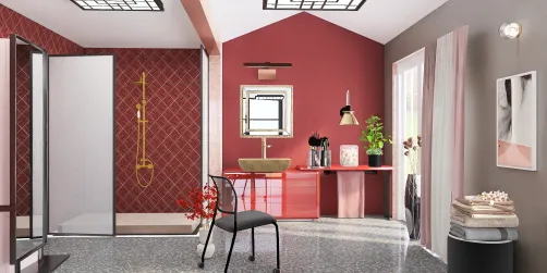 Pink Bathroom