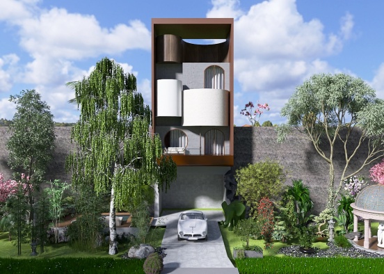 House with a view  Design Rendering