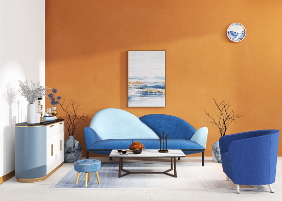 blue n' orange 💙🧡 Design Rendering