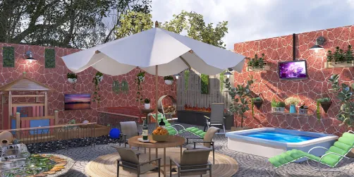 Back-yard oasis 