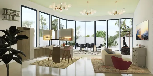 Multifunctional Family Room