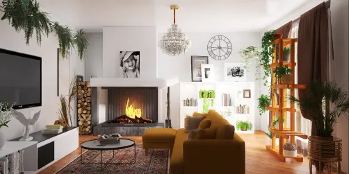 Cozy Fireplace