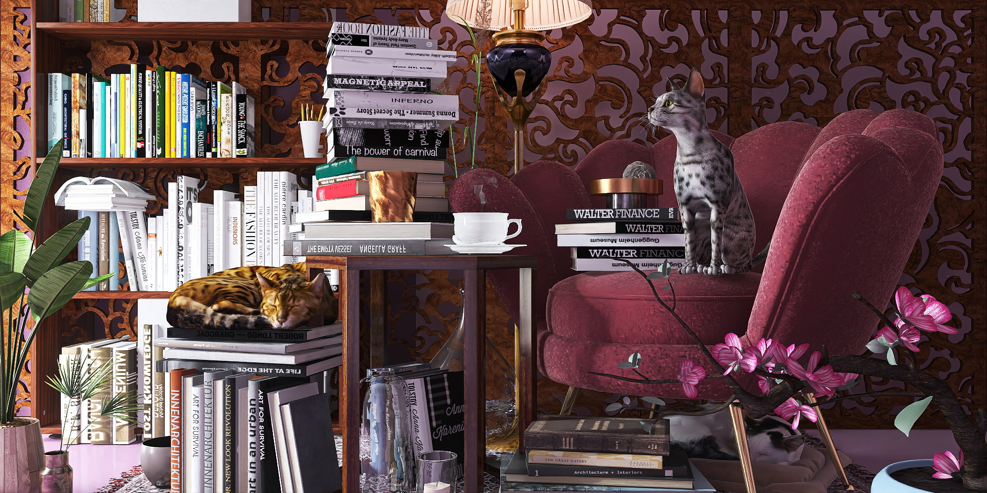 book reading corner 📚