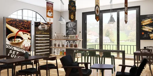 Cafe by the Golf Course