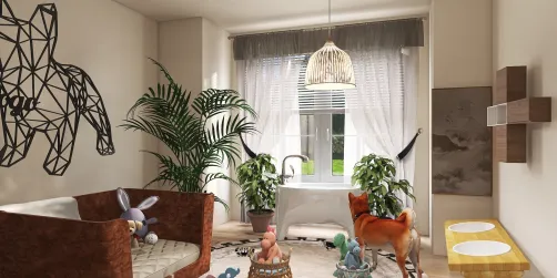 Cozy Dog Room(Pets in Home Entry no1)