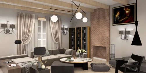 Grey Living room idea 💡