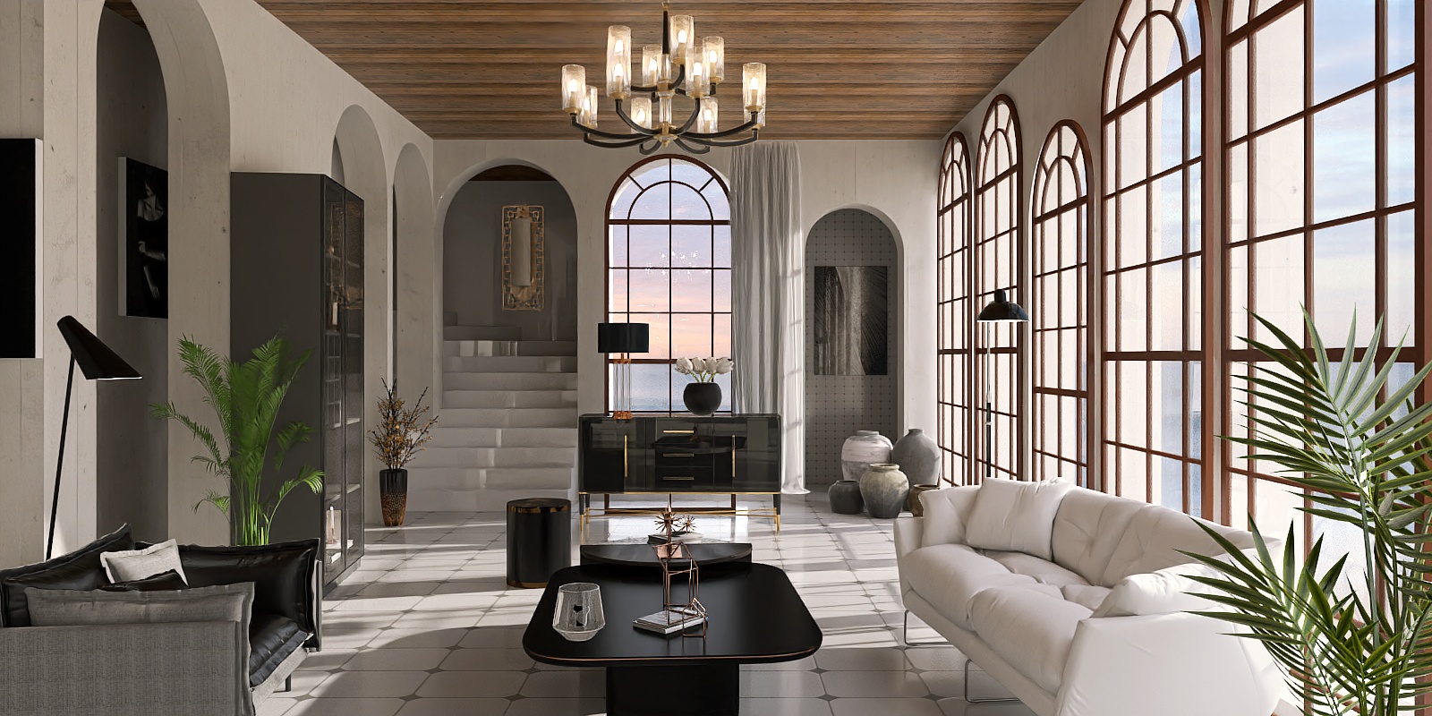 Mediterranean Black Romance