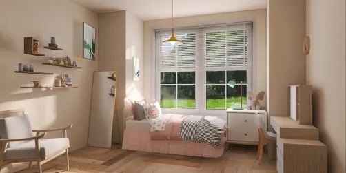 Cute bedroom.