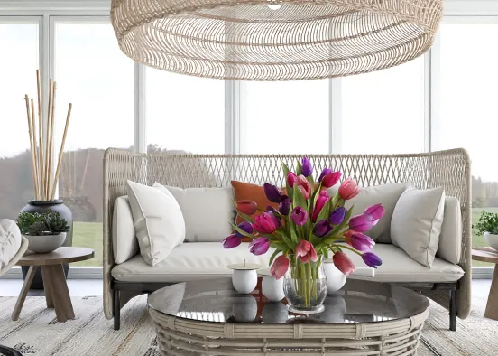 # Enclosed Porch  Renderização de Design