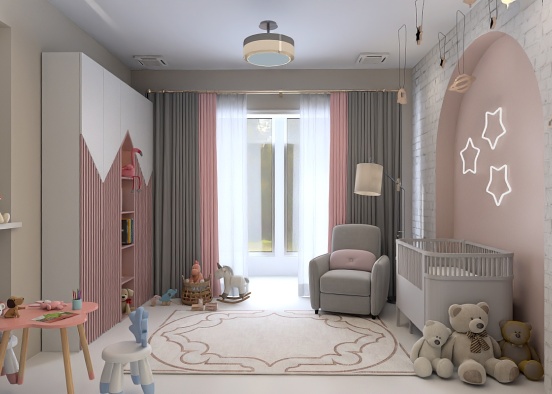 BABY ROOM  Design Rendering