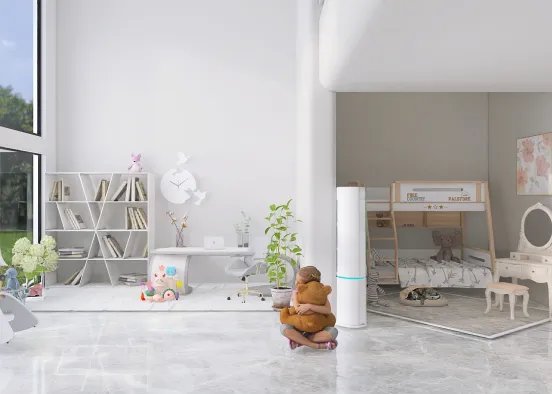 A lil' kids room <3 Design Rendering