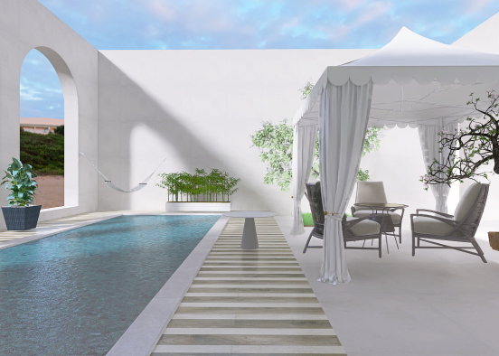 💙rest by the pool 💙 Design Rendering