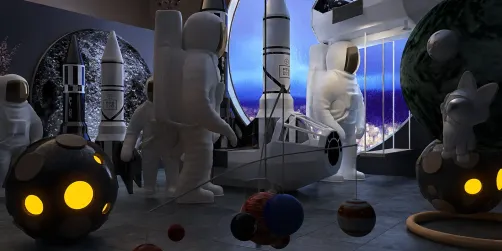 Animation "L'espace" 