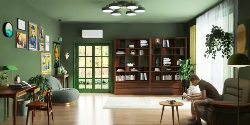 my dream library in house😍📚