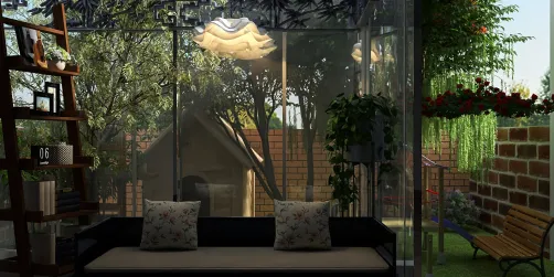 quiet balcony
