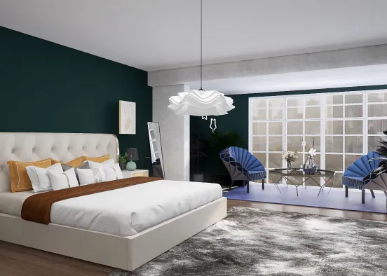 new bedroom design 💞 Design Rendering