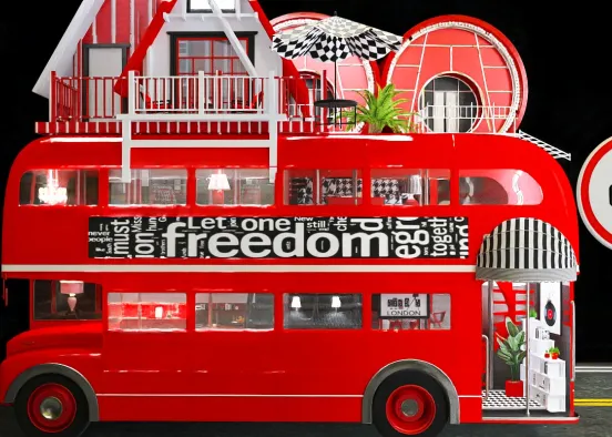 # On the Road Again Renderização de Design
