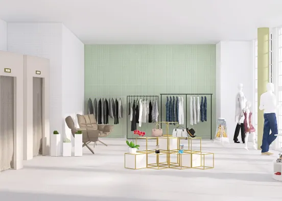 Fashion Shop 🛍 Design Rendering