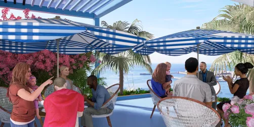 Cocktail Party tra amici vista mare 🏖️⛵
