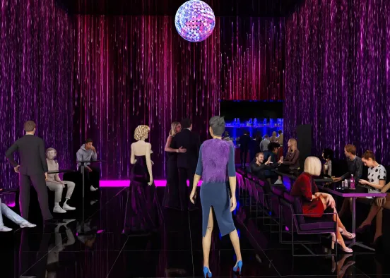 # Party all night  Renderização de Design