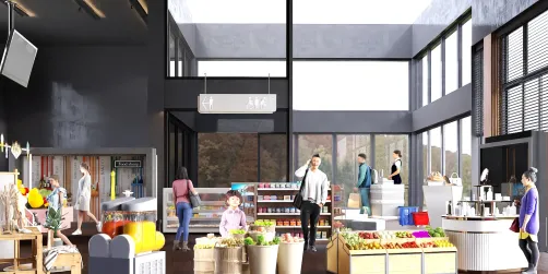 shopping mall