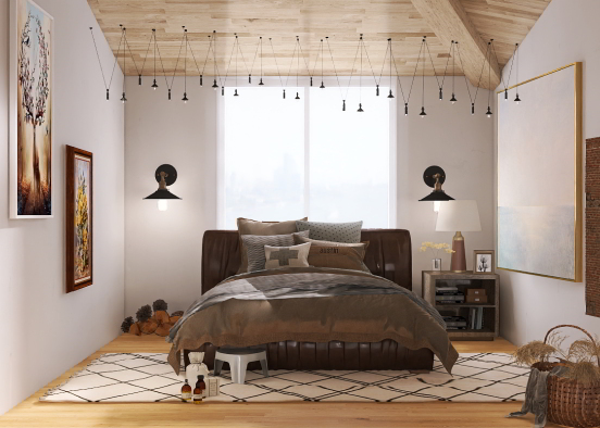 The dream bedroom  Design Rendering
