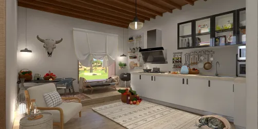 A Simple Scandinavian Kitchen 