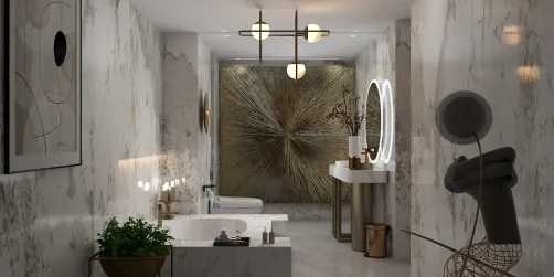 Marble and Brass 