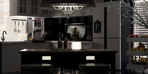 Luminous Harmony Kitchen