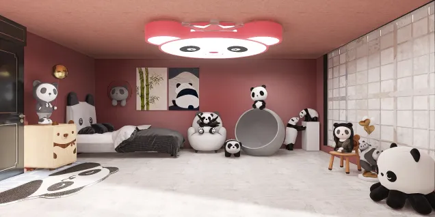 Panda room 🐼🐼🐼🐼🐼