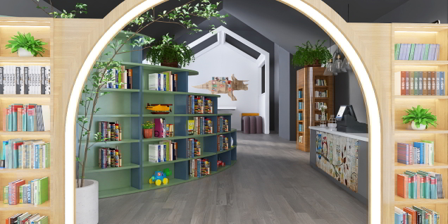 Children’s section of the library