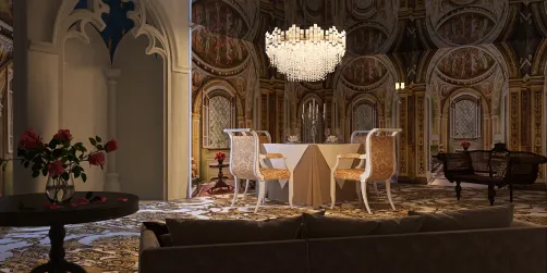 Small dining area