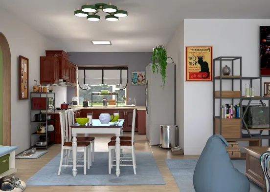our little apartment  Design Rendering