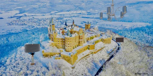 Castle of the William the 2nd of Germany 