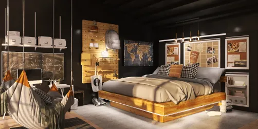 Attic Dorm Room 