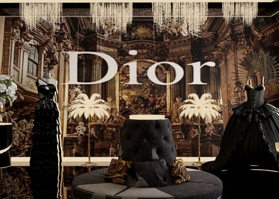 Dior boutique  Design Rendering