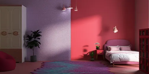 Perfect pink bedroom 