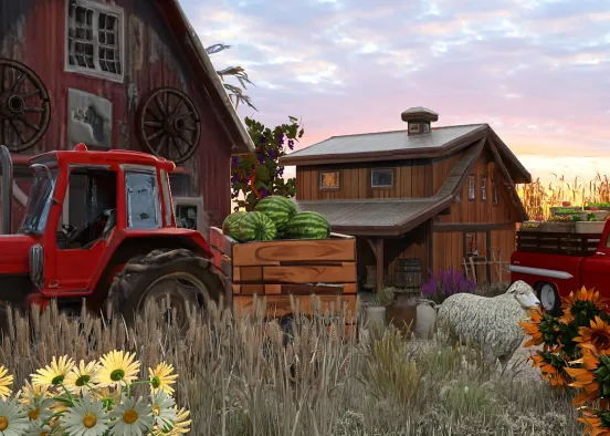 # Farmville  Renderização de Design