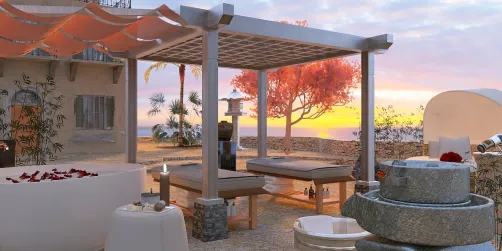 Romantic spa