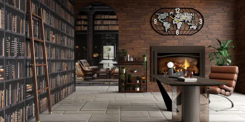 Office of the director of the college library🎓📚